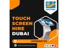 Quick Setup Tips for Hired Touch Screens in Dubai