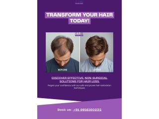 Rediscover Fuller Hair — No Surgery Required