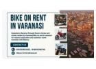 Local flavors on open roads Bike on rent in varanasi for food tours