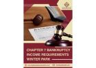 Chapter 7 Bankruptcy Income Requirements in Winter Park