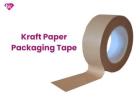 Premium 48mm x 50m Kraft Paper Packaging Tape – Strong Kraft Parcel Tape
