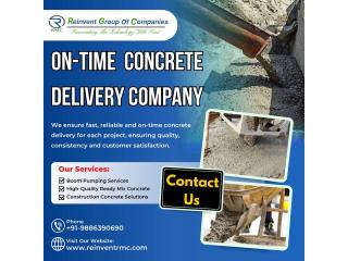 Reinvent RMC | On-Time Concrete Delivery Company in Bangalore