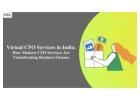 Virtual CFO services in india | CFO virtual services