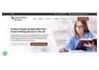 PhD Thesis Writing Help UK