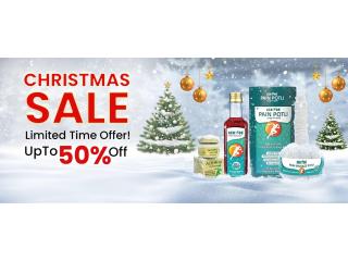 Christmas Sale – Ayurvedic Pain Relief Oil & Massage Potli | Up to 50% Off