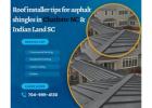 Roof installer advice on asphalt shingle sealing Charlotte NC