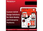 Custom UI UX Design Solutions for Web Mobile and Enterprise Platforms