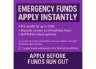 Emergency Financial Help — As Soon As Today