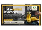 Ancient spirituality flows through E-bike on rent in varanasi travel paths