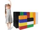 BiggoBlocks Large Building Blocks for Kids Ages 3-8 – 336 Piece Mega Set – Indoor & Outdoor 