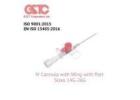GSTC IV Cannula Wings & Port: Sturdy Equipment