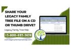How To Share Your Legacy Family Tree File On A CD Or Thumb Drive?