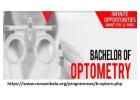 Bsc optometry fee structure