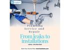 Plumbing Service by LocalRamu with Reliable Technicians in Bangalore