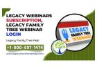 How to Login Legacy Family Tree Webinars Account?