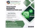 How WhatsApp Verification Helps UAE Online Businesses?
