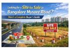 Site for sale in Bangalore Mysore Road