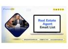 Order our premium Real Estate Agent Email List leads list for your campaigns