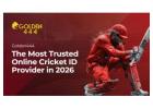 Golden444 – The Most Trusted Online Cricket ID Provider in 2026