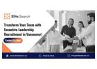 Your Reliable Choice for Leadership Recruitment Agencies