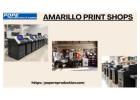 When you work with premier Amarillo print shops, you have access to best printing mechanisms
