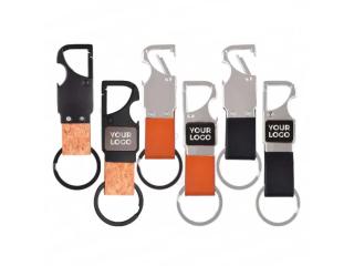 Carabiner keychains with Bottle Opener