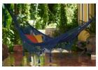 Luxury King Size Cotton Mayan Hammock with Handcrafted Tassels