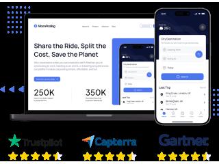Deploy a fully functional carpooling platform quickly and efficiently
