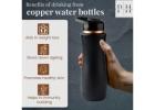 Buy Stylish Copper Water Bottles for Office & Home Use – Perilla Home