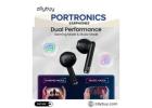 Portronics Earbuds with 35 Hour Battery & Low Latency Gaming Mode