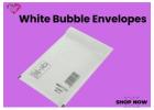 Premium White Bubble Envelopes Size 6 for Secure Branded Shipping