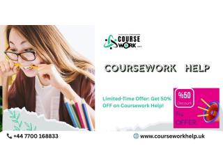 Limited-Time Offer: Get 50% OFF on Coursework Help!