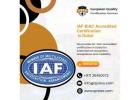 IAF-EIAC Accredited Certification in 