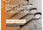Modern Stainless Steel Flatware Set – Inox Artisans Collection