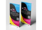 roll up banner stand Dubai