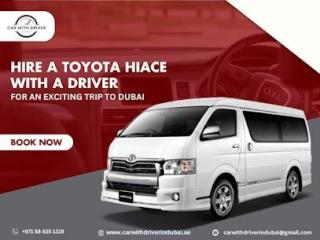 Comfortable Van Rental Dubai With Driver for Families, Tourists, and Events
