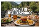 Lunch in Idaho Springs-Flavor Meets Comfort Food