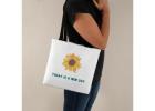 Shop Stylish Sunflower Tote Handbags in Chicago