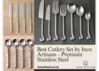 Best Cutlery Set by Inox Artisans – Premium Stainless Steel