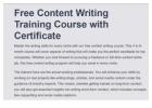 Free Content Writing Courses Online & Offline – Skillwaala