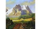 Mountain Landscape Canvas painting