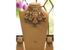 Rajputi Necklace Set - Pinkcity Craft
