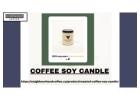 Environment friendly & extremely pleasing coffee soy candle can lift your mood and senses 