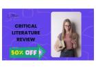 Critical Literature Review – Expert Academic Writing Support