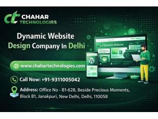 Chahar Technologies – Leading Dynamic Website Design Company in Delhi