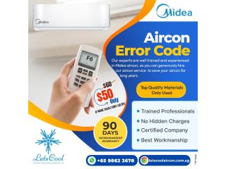 Midea Aircon Error code