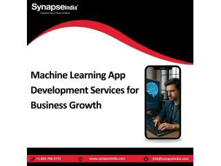 Machine Learning App Development Services for Business Growth