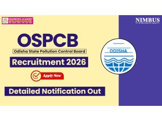 OSPCB Notification 2026 | Engineers Academy