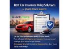 Best third party car insurance Solutions by Quick Insure Experts