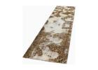 3x11 Vintage Distressed Overdyed Persian Runner Rug - 109605